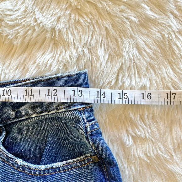 Sam Edelman The Stiletto Straight Jeans High Rise Straight Crop Raw Hem 2/26 - Picture 8 of 12